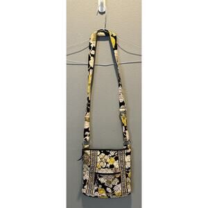 Vera Bradley Hippie Purse Crossbody Bag Boho Dogwood Pattern